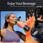 Liquidificador portátil esen-cia B89B, minibatede USB recarregável, ideal para smoothies e uso doméstico, escritório ou viagem.
