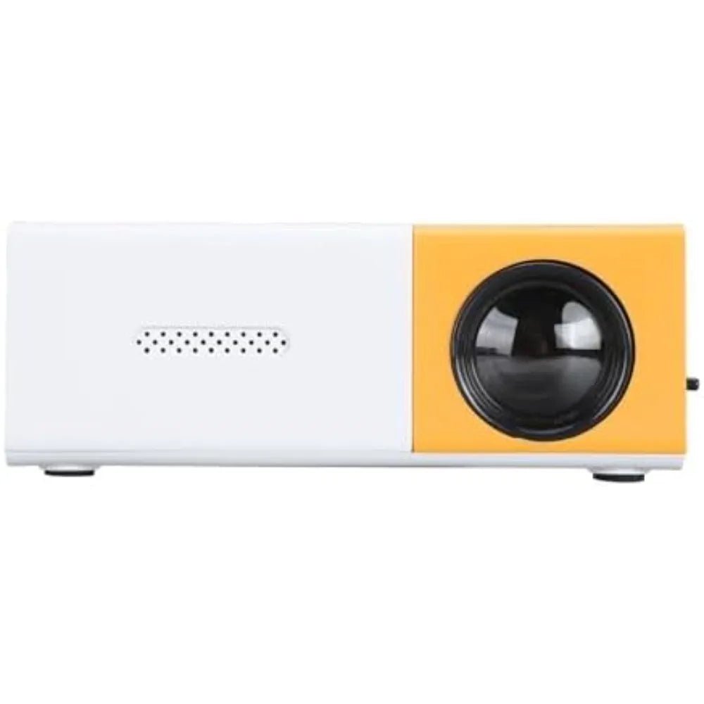 Projetor portátil esen-cia, mini projetor de vídeo para cinema ao ar livre, compatível com HDMI, USB e AV, display de alta qualidade.