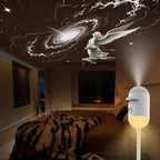 Projetor de estrelas Galaxy Mini da esen-cia, luz ambiente ajustável com múltiplas cenas para criar atmosfera romântica e relaxante.