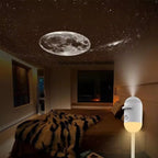 Projetor de estrelas miniatura esen-cia com luz ambiente ajustável, projeção em várias cenas para criar atmosfera romântica.