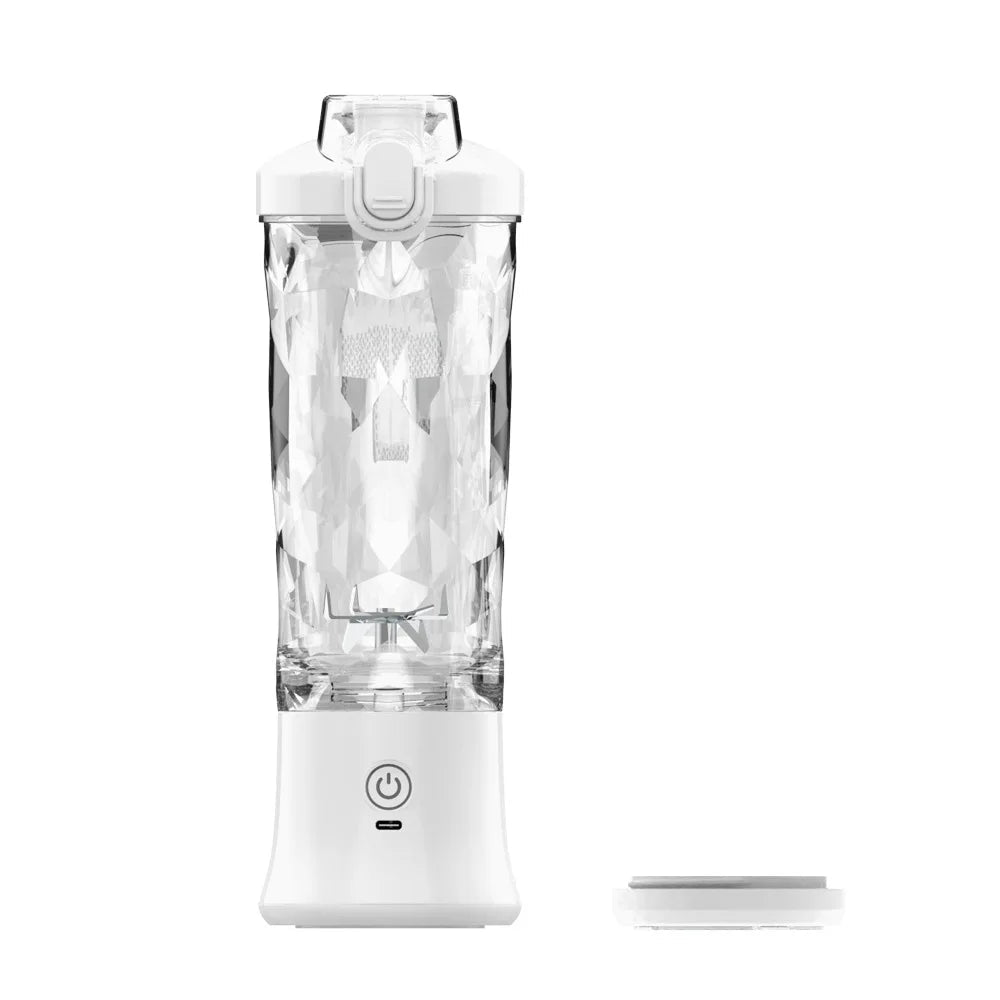 Liquidificador portátil esen-cia com copo de 20oz, recarregável USB-C, autolimpante e sem fio para smoothies e uso no escritório