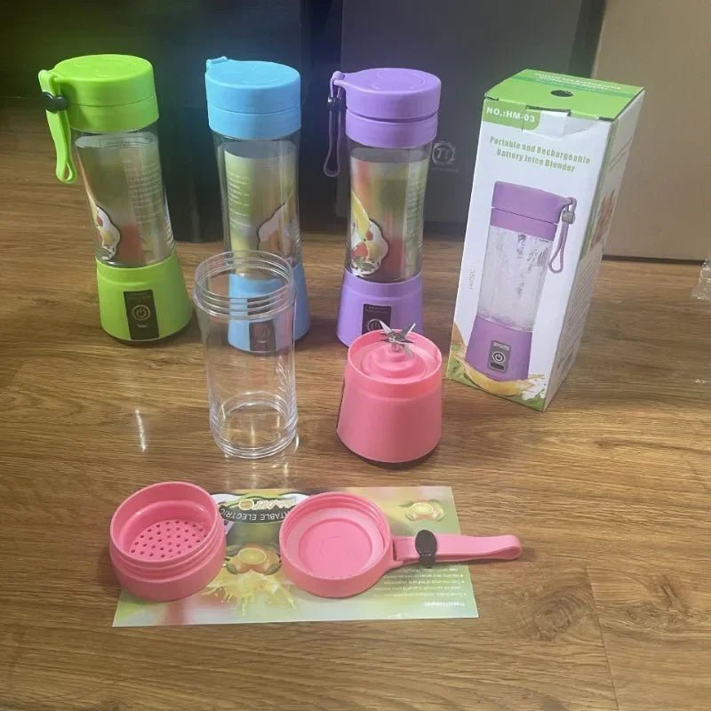 Liquidificador portátil elétrico esen-cia para smoothies e milkshakes, copo de mixagem compacto e recarregável para viagens