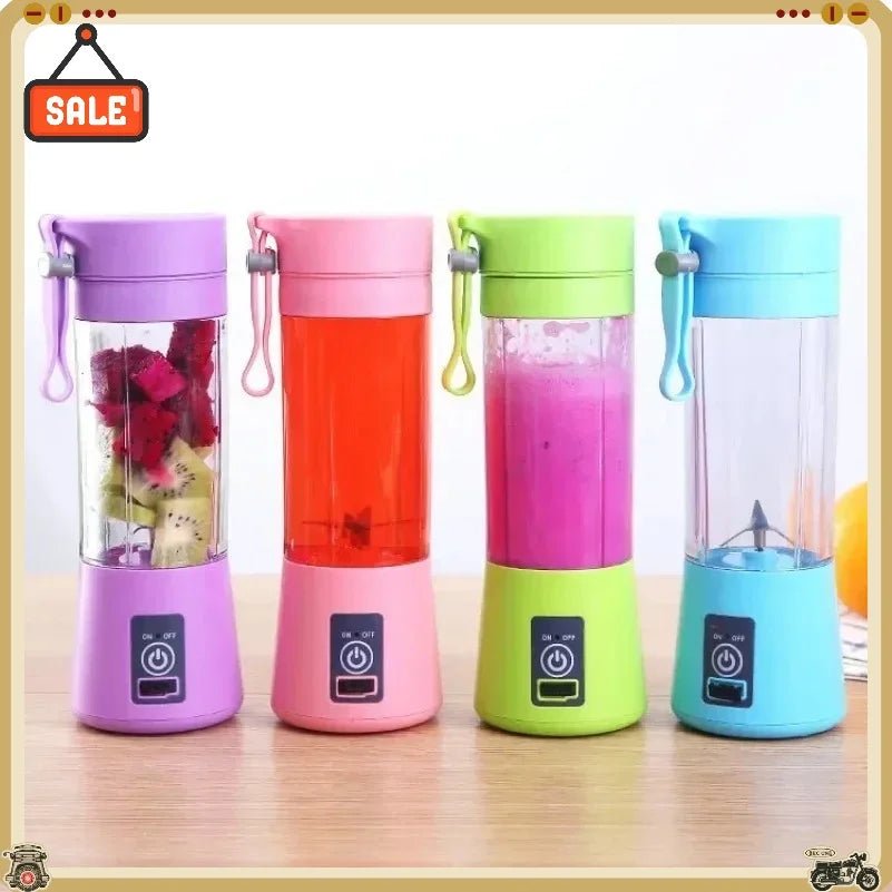 Liquidificador portátil esen-cia, mixer de mão recarregável para smoothies, sucos de frutas e milkshakes em copo compacto.