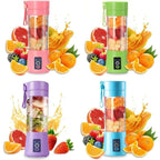 Liquidificador portátil elétrico esen-cia, mini mixer recarregável para smoothies e milkshakes, com copo de viagem compacto.