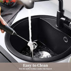 Batedor de leite elétrico portátil esen-cia com design compacto, perfeito para café, cappuccino e mistura de alimentos.
