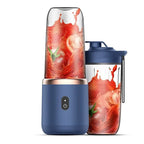 Liquidificador portátil Esen-cia para suco de frutas, com garrafa elétrica mini, 6 lâminas, ideal para uso doméstico.