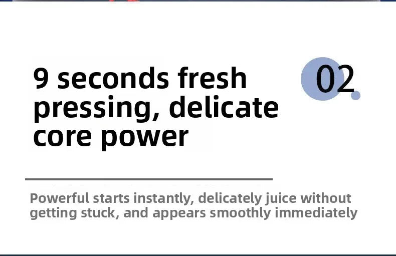 Liquidificador portátil de frutas esen-cia, mini elétrico para sucos, com 6 lâminas e design compacto para uso doméstico.