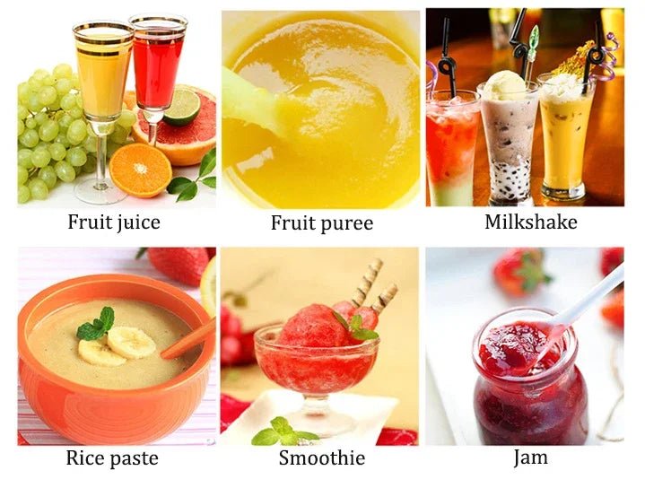Liquidificador portátil Esen-cia com copo de suco USB, 6 lâminas, motor potente e bateria de 4000mAh para smoothies e alimentos infantis.