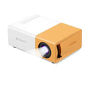 Projetor portátil esen-cia com suporte 1080P, conexão USB, controle remoto e compatível com smartphones, tablets e laptops.