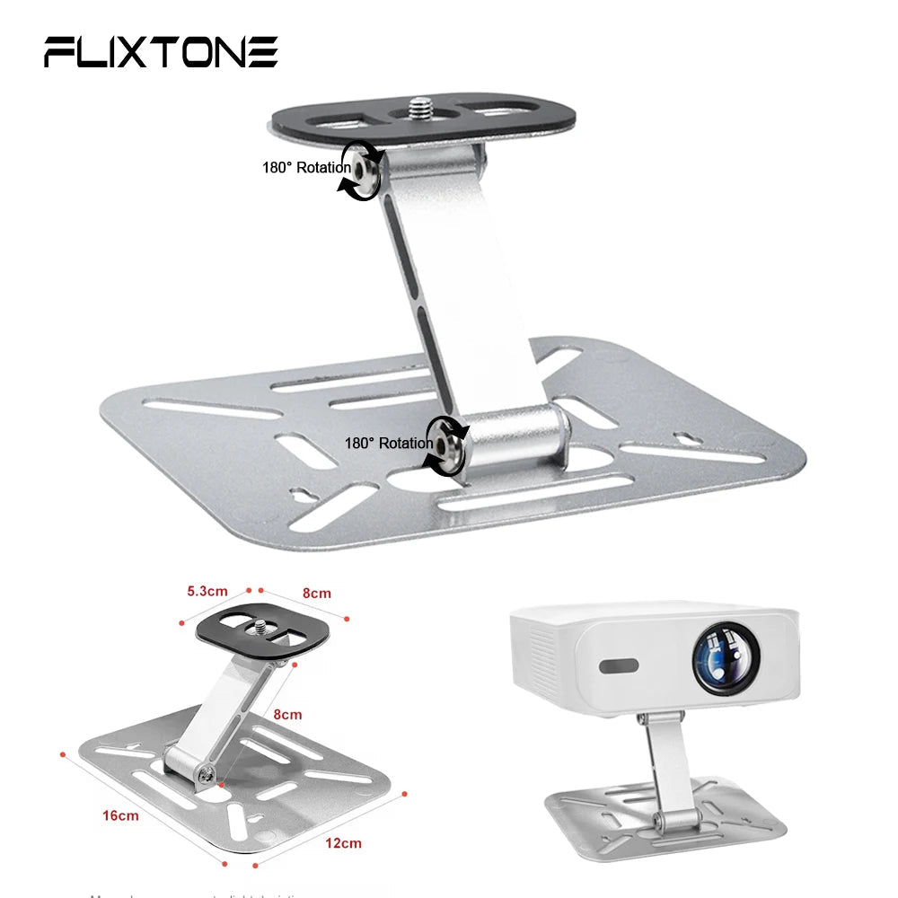 Suporte de mesa para projetor mini PTZ da série L9 da esen-cia, compatível com a maioria dos pequenos projetores.